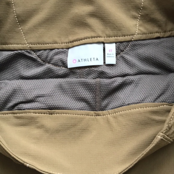 Athleta Olive Hit The Trail Skort 4T - Picture 4 of 5